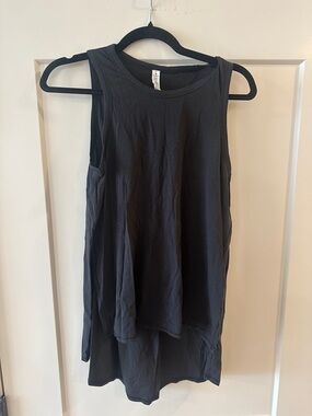 lululemon athletica Black Relaxed Layered Tank